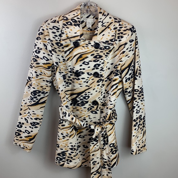 90s Vintage Tweeds Clothing Silk Trench Coat - Picture 5 of 9